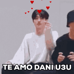 Te Amo Finger Heart Sunghoon Enhypen Meme GIF | GIFDB.com