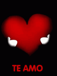 Te Amo Heart Hug Eyes In Love GIF