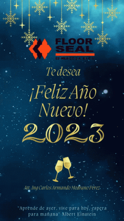 Te Desea Feliz Año Nuevo Poster GIF