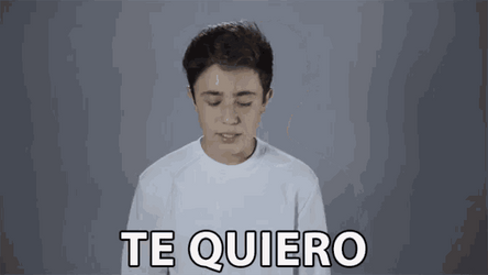 Te Quiero Slow Motion Singing Youngster GIF