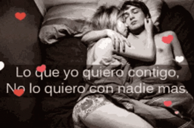 Te Quiero Sweet Couple In Bed GIF