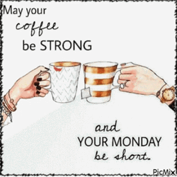 Tea Cheers In Good Morning Monday Funny  GIF