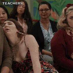 Teacher Katy Colloton Getting Tired GIF