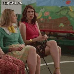 Teacher Katy Colloton Tired Putting On Glasses GIF