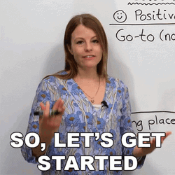 Teacher Said Lets Get It Started GIF