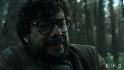 Teacher Sergio Marquina Tired Money Heist GIF
