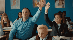 Teacher Student Raise Hand GIF