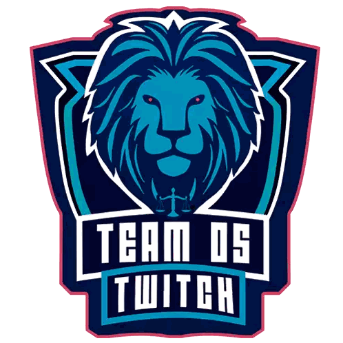 Team 05 Twitch Logo With Lion And Scales Sticker