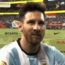Team Argentina Lionel Messi Thumbs Up GIF