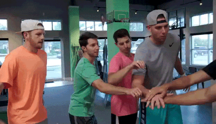 Team Awesome Dude Perfect All In GIF