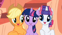 Team Awesome Twilight Sparkle Cheering GIF