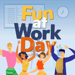 Team Building Animated Fun At Work Day GIF