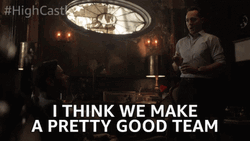 Team Building Guy Make Pretty Good Team GIF