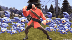 Team Fortress 2 Dancing With Crabs GIF