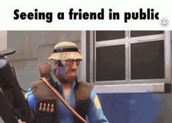 Team Fortress 2 Friend In Public