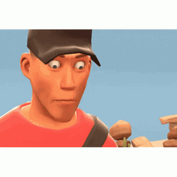 Team Fortress 2 Scout Creepy Stare