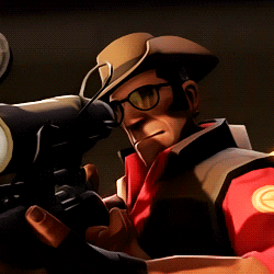 Team Fortress 2 Sniper Confused