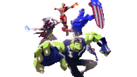 Team Pose Iron Lad Sticker GIF