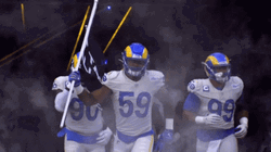 Team Rams Players GIF