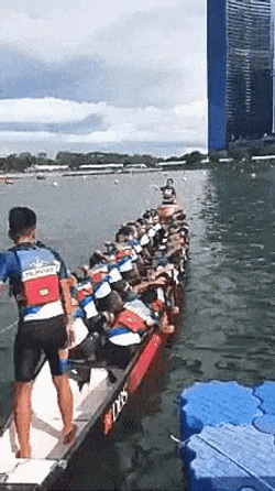 Team Row The Boat Fast GIF