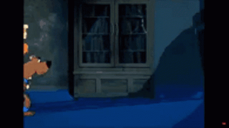 Team Scooby Doo Strolling In Darkness GIF