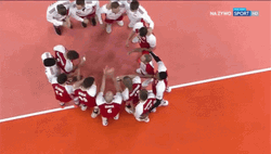 Team Spirit High Five GIF