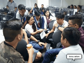 Teams Of Students In Collaboration GIF