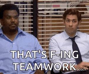 Teamwork GIF