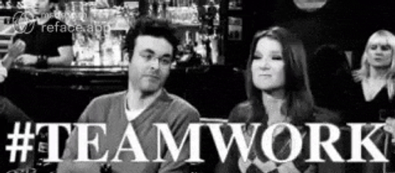 Teamwork Klatschen GIF