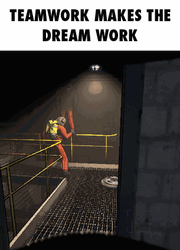 Teamwork Makes The Dream Work Lethal Company GIF