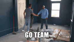 Teamwork Makes The Dream Work Team Bachelorette GIF