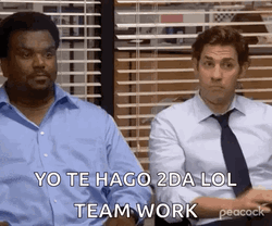 Teamwork Meme Two Guys GIF