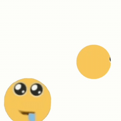 Tearful Smiley Face GIF