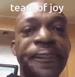 Tears Of Joy Funny Meme GIF
