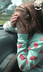 Tears Of Joy In The Car GIF
