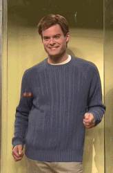 Teasing Bill Hader Dance GIF