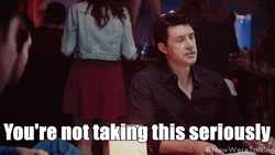 Teasing Now We're Talking Series GIF