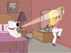 Teasing Silly Bryan Family Guy GIF