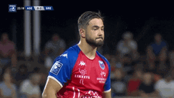 Teasing Tongue Athlete Sport Rugby GIF