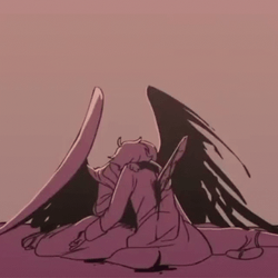 Technoblade Attacked By Ghost Skull GIF