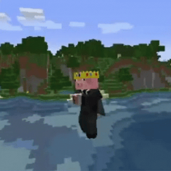 Technoblade Grooving In Suit GIF