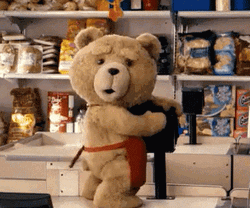 Ted Bear Dry Hump GIF