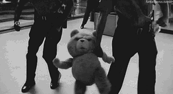 Ted Dragged By Police GIF