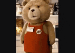 Ted In Apron GIF