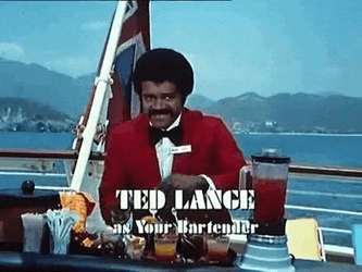 Ted Lance As Your Bartender GIF