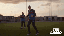 Ted Lasso Running Training Players GIF