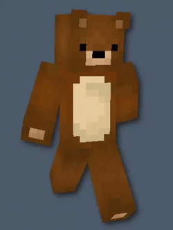 Ted Roblox Version Running GIF
