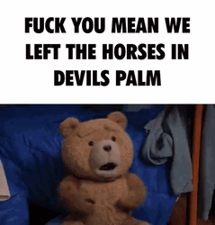 Ted Running Away No More Explaining GIF