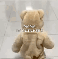Ted Running Looking For Mama GIF
