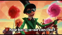 Ted Sings How Bad Can I Be In The Onceler GIF